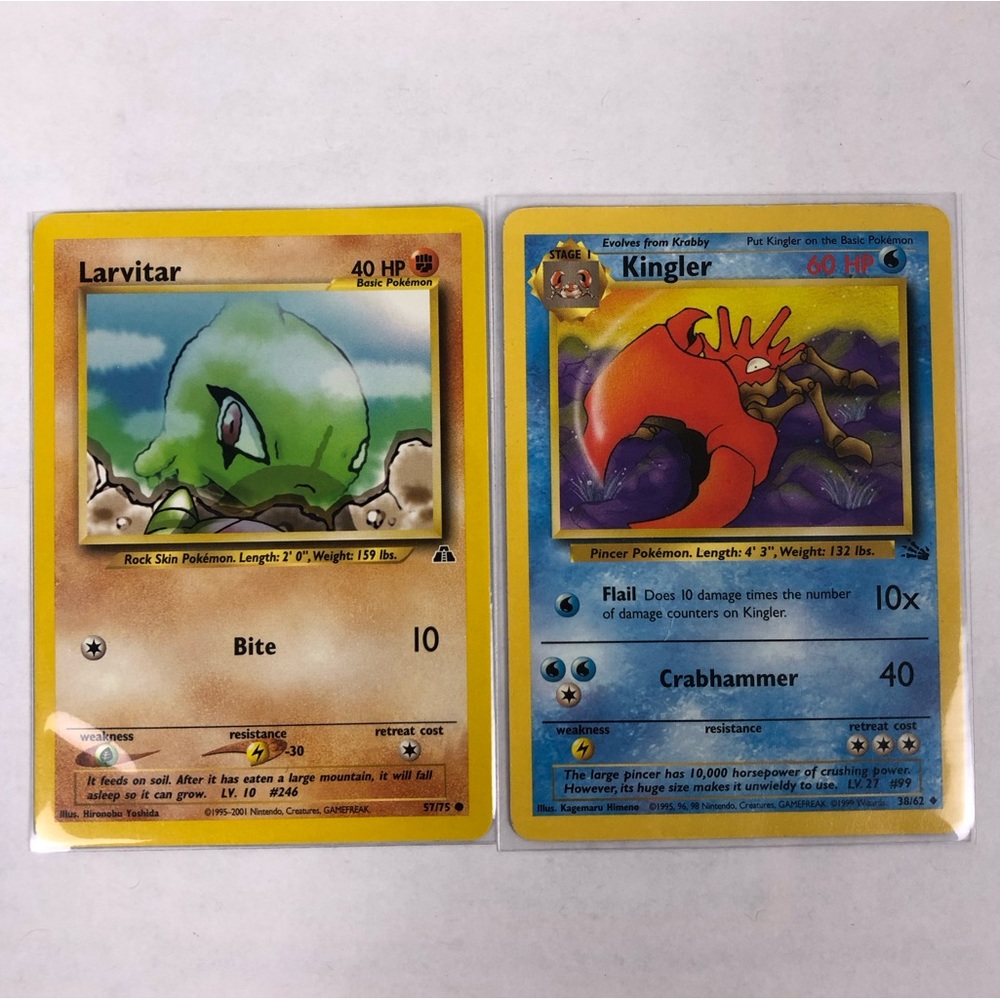 Vintage Pokemon Card Lot (2) - Picture 1 of 5